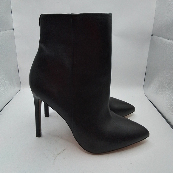 Sam Edelman Wrenley Zipper Heels Ankle Boots SZ 6.5 - Picture 5 of 8